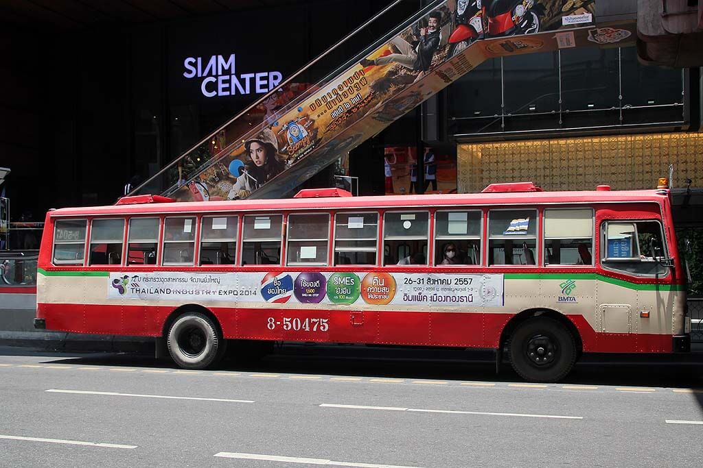 Bus fahren in Bangkok: So geht´s! Linien, Preisen, Fahrpläne
