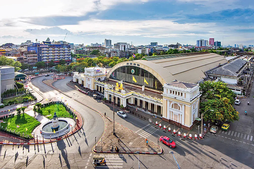 Hua Lamphong Station in Bangkok