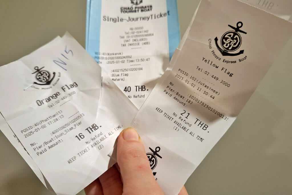 Fährentickets für Thailand