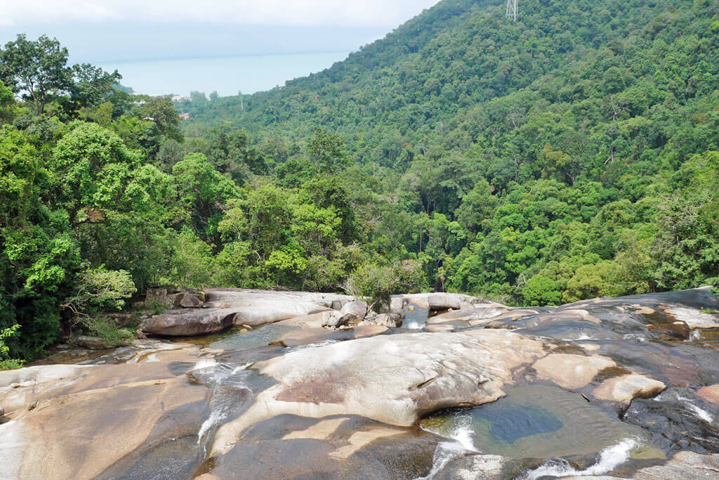 Ausblick auf den Dschungel von Langkawi